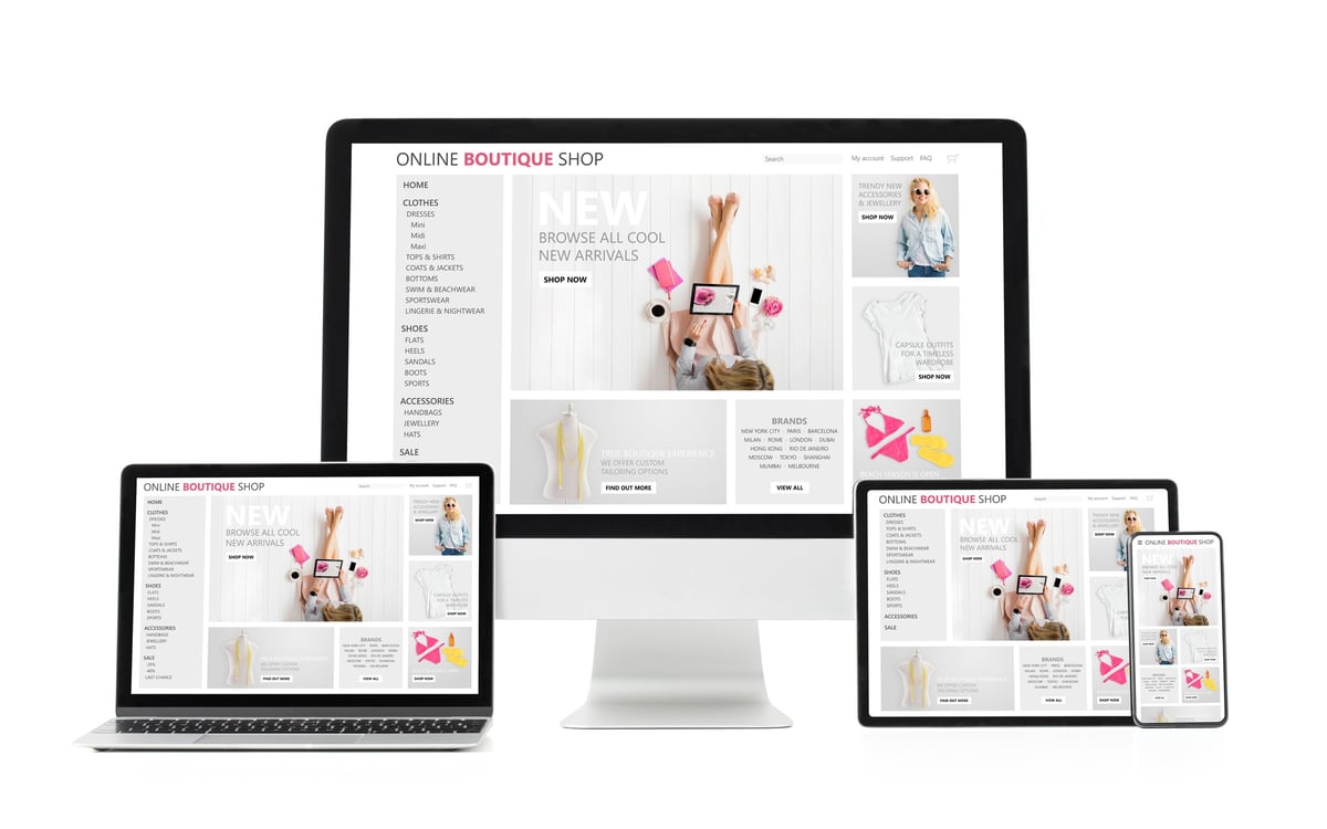 Premium responsive web design